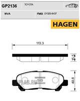 Купить SANGSIN GP2136 Колодки задние TOYOTA HIGHLANDER 09- GP2136