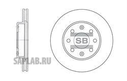Купить HI-Q SD3001 диск тормозной передний!\ Opel Astra/Ascona/Kadett 1.4-1.7D 82>
