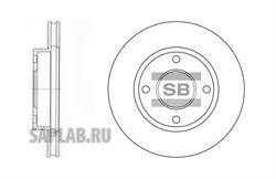 Купить SANGSIN SD3027 Диск тормозной NISSAN ALMERA CLASSIC/N16/PRIMERA P10/P11 R14 передний вентилир. SD3027