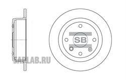 Купить HI-Q SD3033 диск тормозной задний!\ Chevrolet Lacetti, Daewoo Nubira 1.4/1.6/1.8 03>