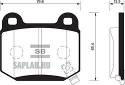 Купить SANGSIN SP1495 Колодки задние SUBARU FORESTER 13- SP1495