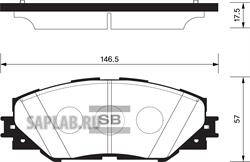 Купить SANGSIN SP2138 Колодки тормозные дисковые Toyota RAV IV 2.0VVT-i/2.2D-4D 06 SP2138