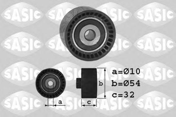 Купить SASIC 1704012 Ролик обводной ГРМ RENAULT DUSTER, LOGAN 1704012