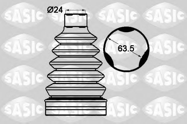 Купить SASIC 1904007 Пыльник ШРУСа внутренний RENAULT CLIO IV 1.2, 1.5dCi 1904007