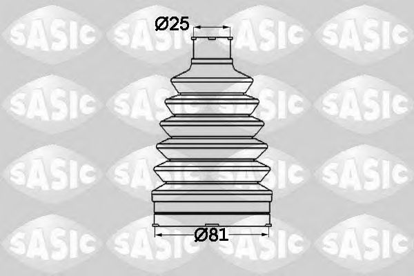 Купить SASIC 1904012 Пыльник ШРУСа внешний RENAULT LOGAN 1904012