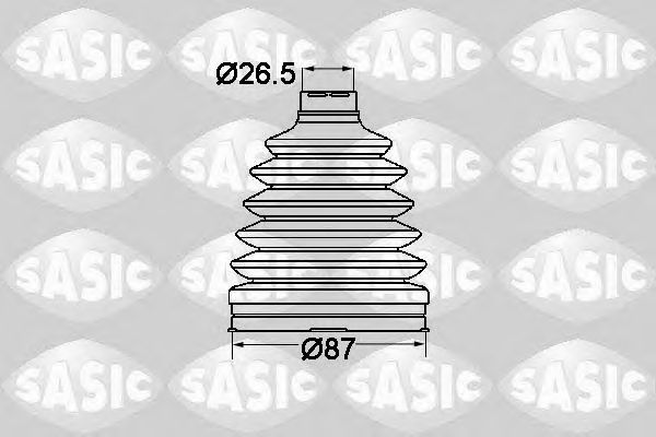 Купить SASIC 1904020 Пыльник ШРУСа внешний RENAULT DUSTER, LAGUNA III 1904020