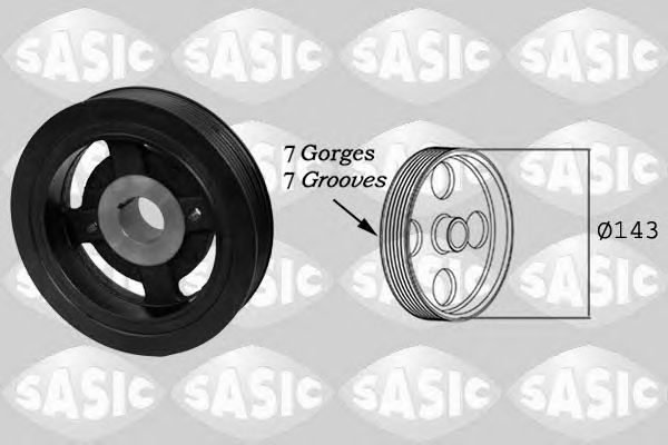 Купить SASIC 2156058 Шкив коленвала TOYOTA AVENSIS T25 2.0-2.4, CAMRY V30 2.4, RAV 4 00- 2156058