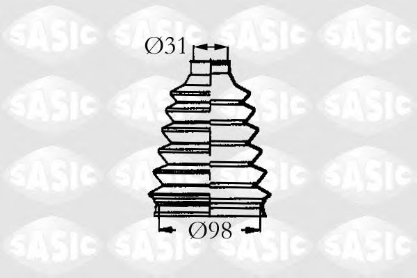 Купить SASIC 4003466 Пыльник ШРУСа внешний RENAULT MASTER I/II 4003466