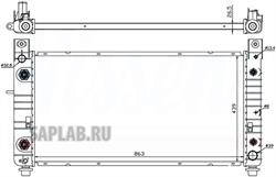 Купить SAT CH0003-6.0 Радиатор CHEVROLET AVALANCHESUBURBANTAHOEYUKONCADILLAC ESCALADE 6.0 99-06 HUMMER H2 6.0 02-09 CH0003-6.0