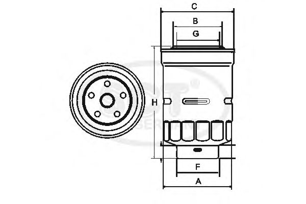 Купить SCT ST345 ФИЛЬТР