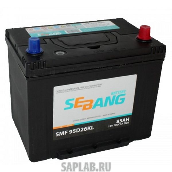 Купить SEBANG SMF95D26KL Аккумулятор Sebang Smf 85 А/Ч Обратная R En 700a 260x175x225 Smf 95d26kl Smf 95d26kl SEBA