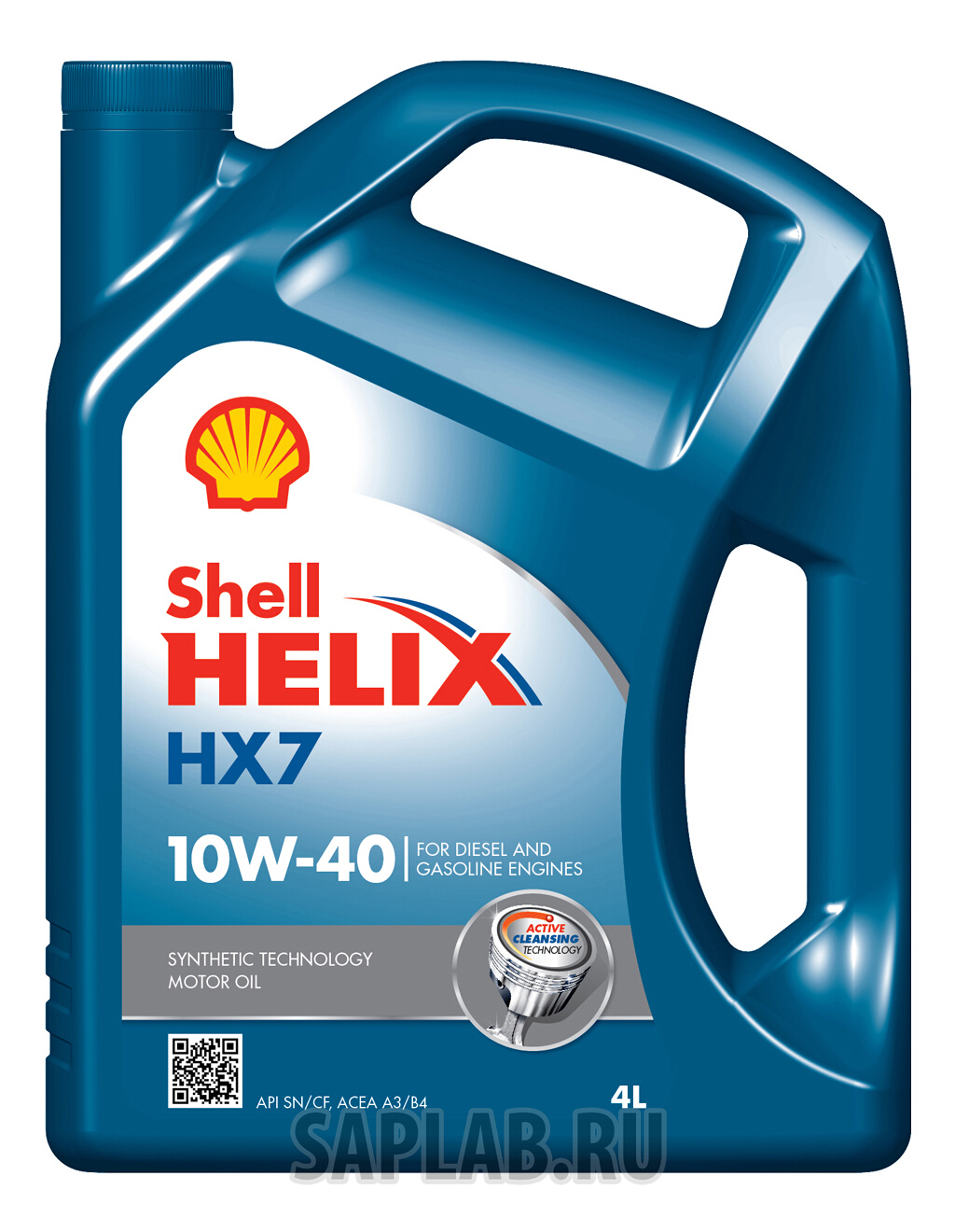 Купить SHELL 550040315 Масло моторное Shell 10W-40 Helix HX7 4L