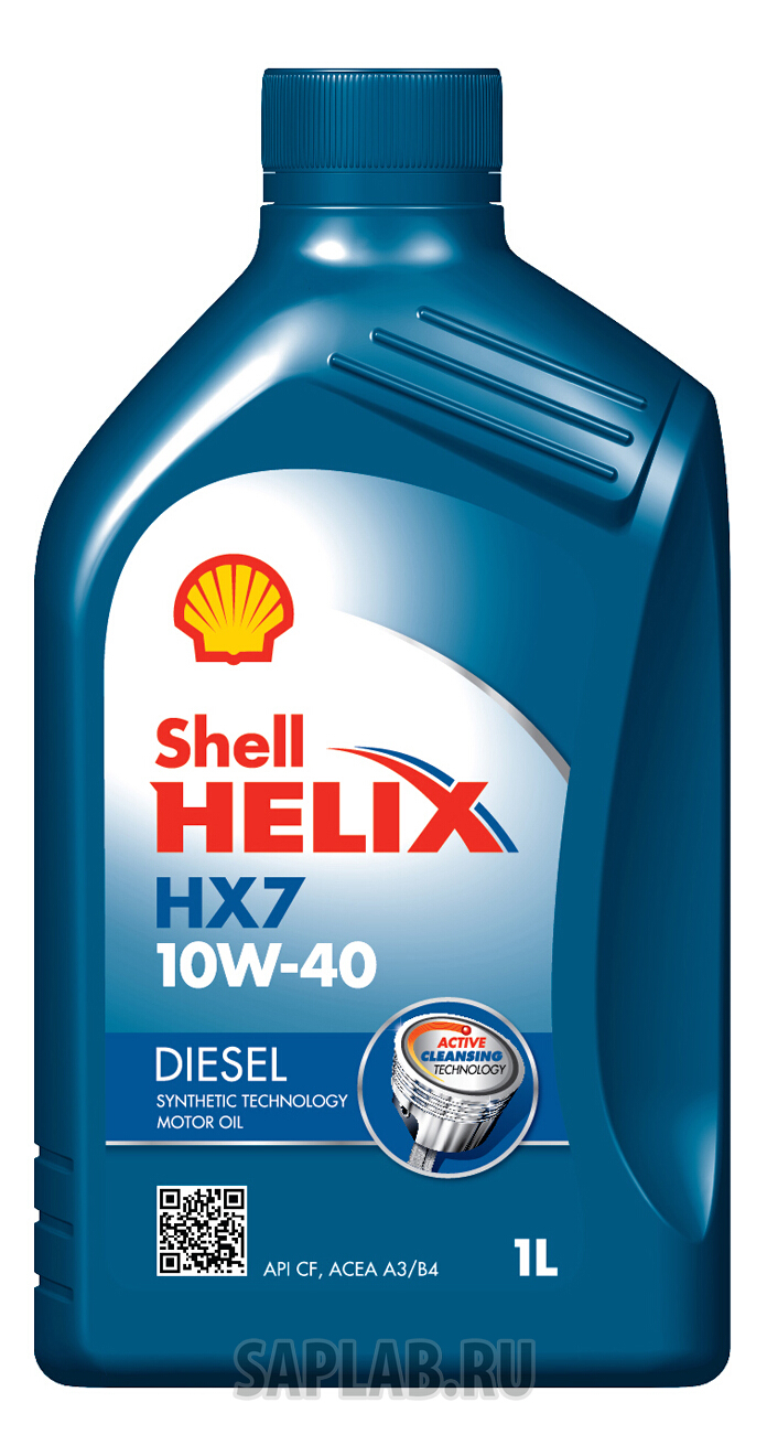 Купить SHELL 550040506 Масло моторное 1L 10W40 DIEZEL
