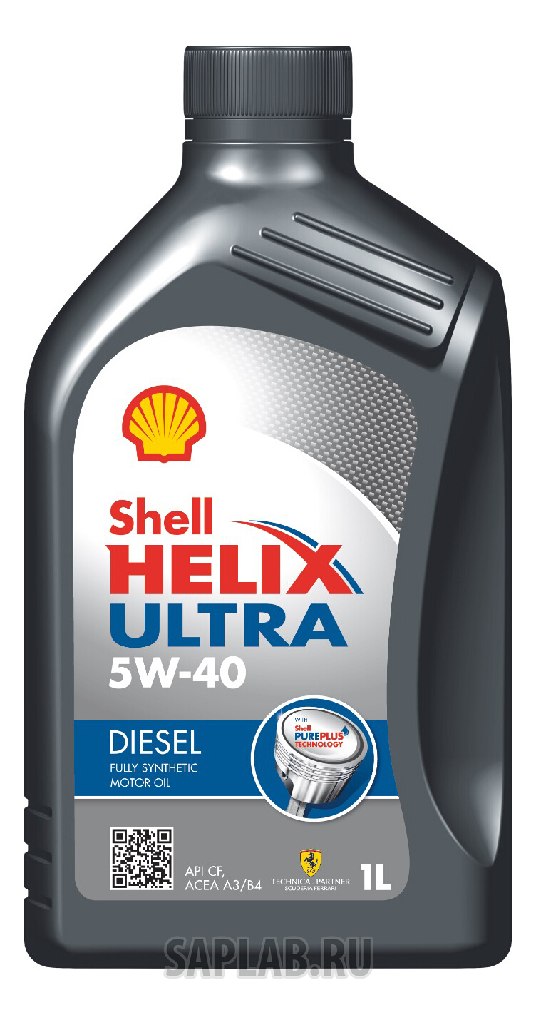 Купить SHELL 550040552 Масло мотрное SHELL HELIX DIESEL ULTRA 5W40 1L