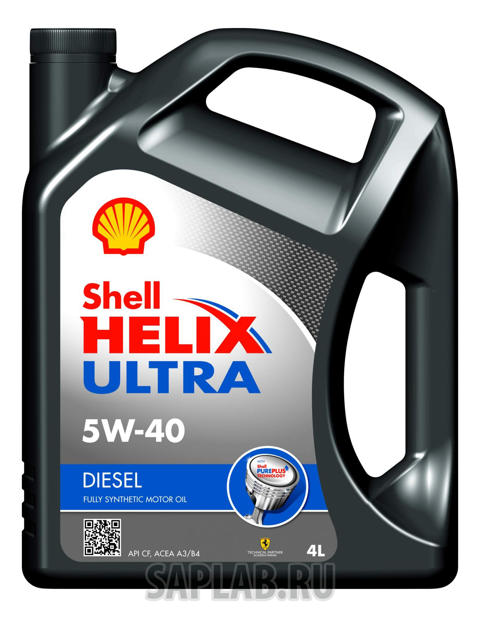 Купить SHELL 550040558 Масло моторное HELIX DIESEL ULTRA 5W-40 4L