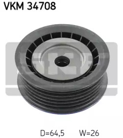 Купить SKF VKM34708 Ролик поликлинового ремня FORD Transit 2.2TDCi 11-