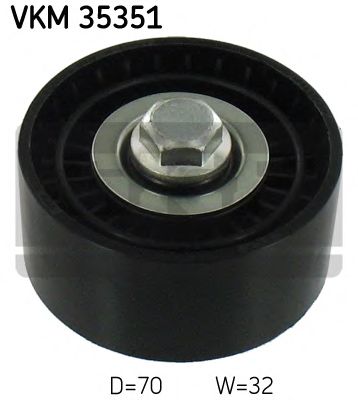 Купить SKF VKM35351 Ролик приводного ремня OPEL ANTARA 2.2 CDTI 16V 10>