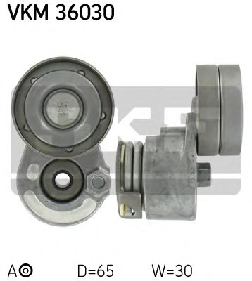 Купить SKF VKM36030 Натяжитель приводного ремня генератора, с кондиционером Renault Laguna 1.8 16v / 1.9dCi 2.0 16v 01>