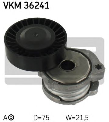 Купить SKF VKM36241 Натяжной ролик поликл. ремня VKM36241