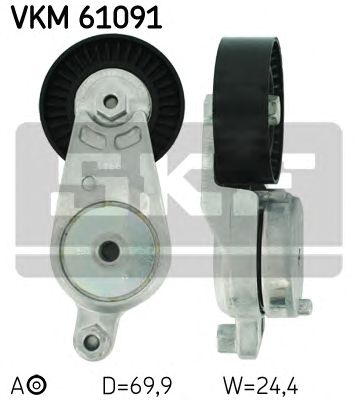 Купить запчасть SKF - VKM61091 