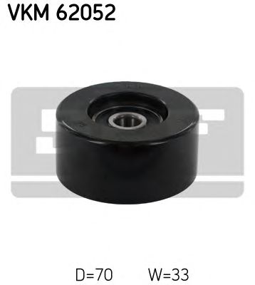 Купить SKF VKM62052 Ролик натяжителя VKM62052