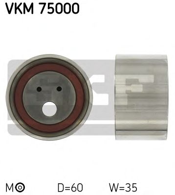 Купить SKF VKM75000 Ролик натяжной ремня ГРМ Mitsubishi Galant/ Pajero 2.5-3.0 V6 92>