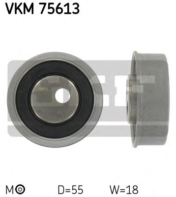 Купить SKF VKM75613 Ролик натяжной ремня ГРМ Mitsubishi Galant 2.0-2.4 2/93>