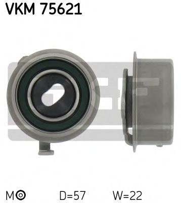 Купить SKF VKM75621 Ролик натяжной ремня ГРМ Hyundai Atos/Getz 1.0-1.1 98>