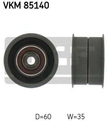 Купить SKF VKM85140 Ролик промежуточный ремня ГРМ Mitsubishi Colt 84-92,Galant 84-, 2.0TD 92-95,Lancer 85-,Space Runner 92-99,Space Wagon 86-98