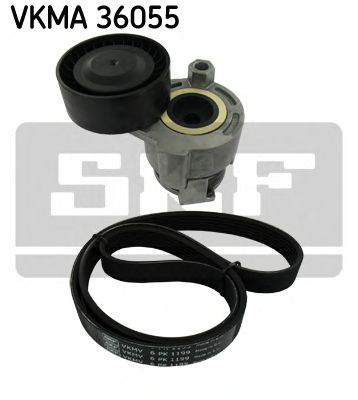 Купить SKF VKMA36055 Ремень поликлиновой к-кт