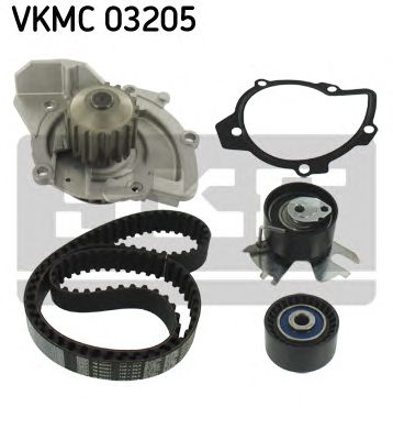 Купить SKF VKMC03205 Комплект ГРМ с водяным насосом VKPC83207 CITROEN. FIAT. FORD. PEUGEOT 2.0HDi DW10CTED4 Z=116x25.4 09>