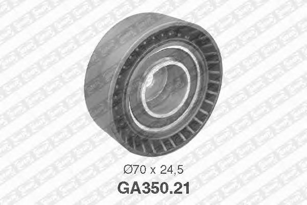 Купить SNR GA350.21 Ролик натяжной поликлинового ремня SKODA: Felicia - BMW: M3, 7 series, X3, X5, Z3, 5 series, 3 series