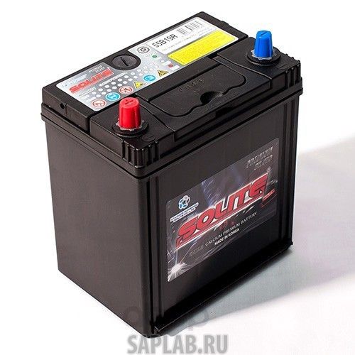 Купить SOLITE 55B19R Аккумулятор автомобильный Solite Silver 55B19R 50А/ч 410А полярность прямая