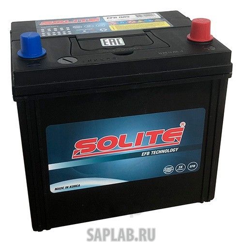 Купить SOLITE EFBQ85 Аккумулятор автомобильный Solite  EFBQ85 START-STOP 70A/ч 730А полярность обртная