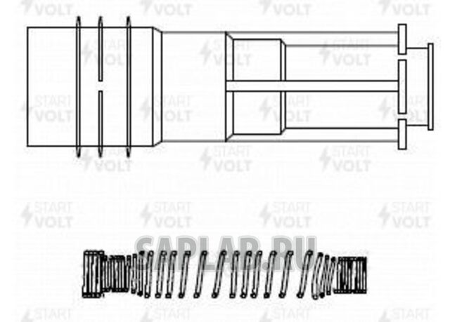 Купить STARTVOLT STC2103 Наконечник катушки зажигания
