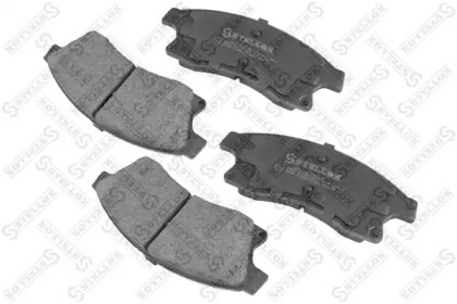 Купить STELLOX 000024BSX колодки дисковые передние! с антискрип. пл.\ Opel Astra, Chevrolet Cruze 1.4-2.0 09>