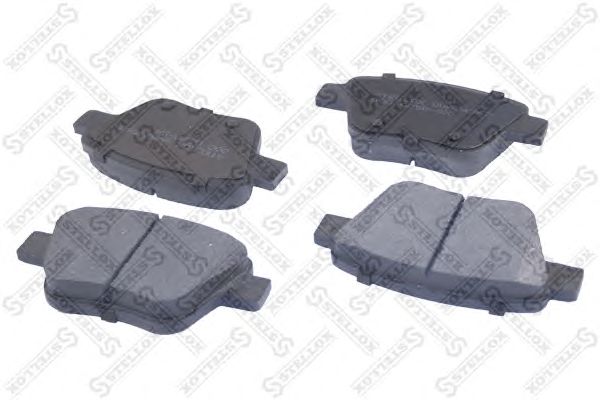 Купить STELLOX 000025BSX колодки дисковые задние! с антис. пл.\ Byd, Audi A3, VW Golf, Skoda Superb 1.2-3.2 08>
