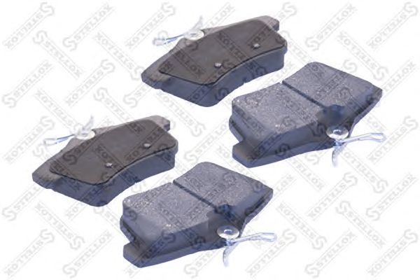 Купить STELLOX 000026BSX колодки дисковые задние! с антискрип. пластинами\ Peugeot 3008/5008 1.6i/1.6-2.0HDi 09>