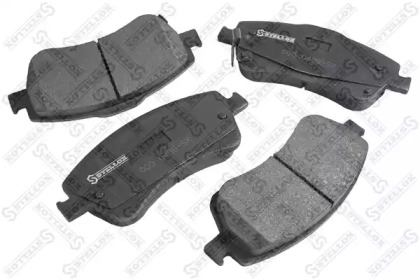 Купить STELLOX 000049BSX колодки дисковые передние! с антискрип. пластинами\ Toyota Avensis 1.6-2.2D 09>