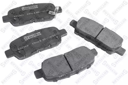 Купить STELLOX 000051BSX колодки дисковые задние! с антискрип. пластинами\ Suzuki Grand Vitara all 09>
