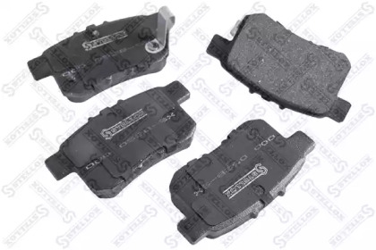 Купить STELLOX 000052BSX колодки дисковые задние! с антискрип. пластинами\ Honda Accord all 08>
