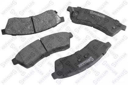 Купить STELLOX 000058BSX колодки дисковые задние! с антискрип. пластинами\ Chevrolet Epica 2.0/2.5 05>