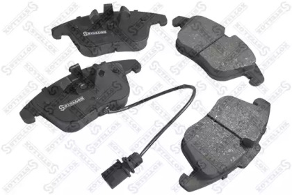 Купить STELLOX 000063BSX колодки дисковые передние! с антискрип. пластинами\ Audi A4/A5 1.8TFSi-3.2FSI/2.7TDi 07>