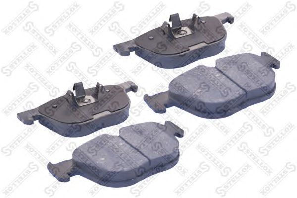 Купить STELLOX 000070BSX колодки дисковые передние! с антискрип. пластинами\ BMW X5 E70 3.0 07>
