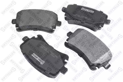 Купить STELLOX 000083BSX колодки дисковые задние с антискрип. пластинами\ Audi A4 S4 Quattro 000083BSX