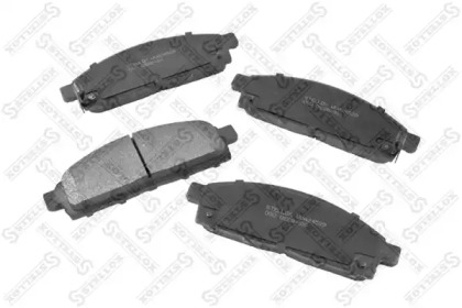 Купить STELLOX 000088BSX колодки дисковые передние! с антискрип. пластинами\ Mitsubishi L200 2.5 06>