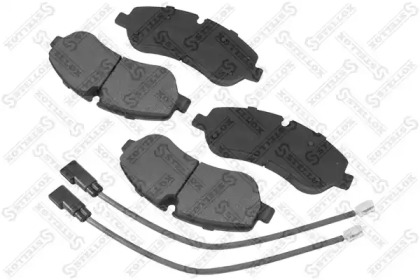 Купить STELLOX 000423BSX колодки дисковые передние ! с антискрип. пластинами\ Ford Transit 2.2 12>