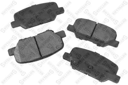 Купить STELLOX 000653BSX колодки диск. задн.! с антискр. пл.\ Changan, Mazda 6, Mitsubishi Outlander 2.0/2.4i 12>