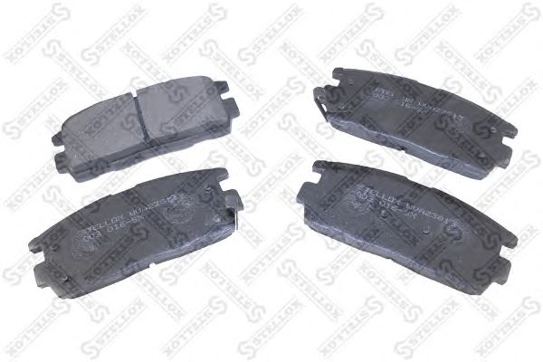 Купить STELLOX 002016SX FDB1935=223639 SBS [1605123] !колодки дисковые з.\ Opel Antara 2.0CDTi/2.4i/3.2i 07>