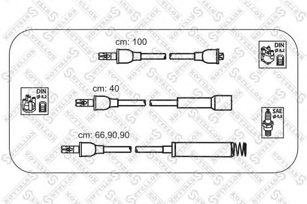 Купить STELLOX 1038106SX к-кт проводов!\ Opel Omega A 1.8/2.0 <94